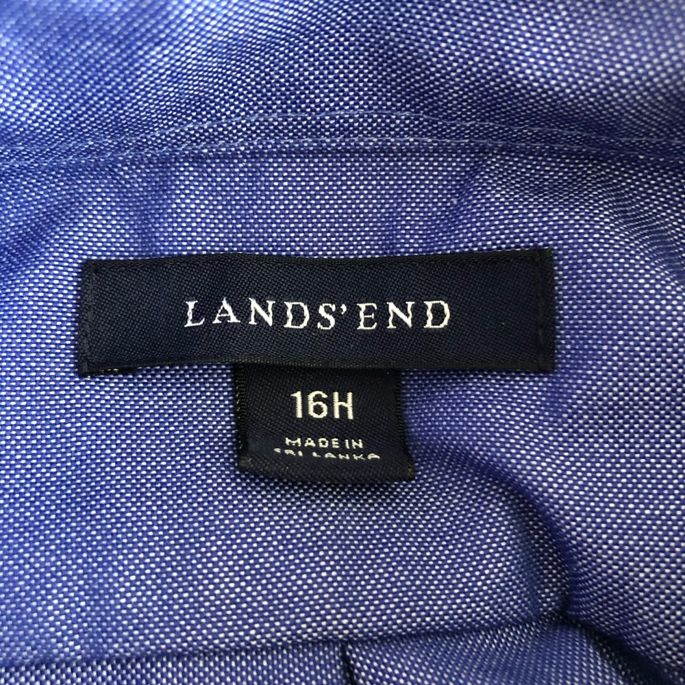 Lands’ End Long Sleeve Button Down - Picture 3 of 4